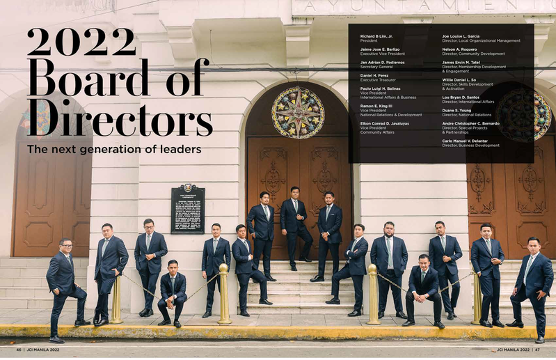JCI Manila Magazine Inside Spread 1