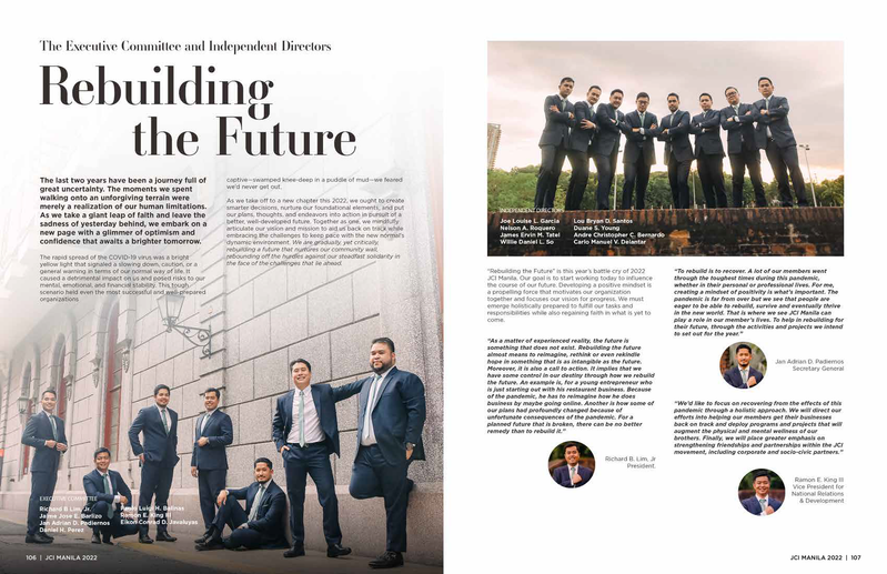 JCI Manila Magazine Inside Spread 2