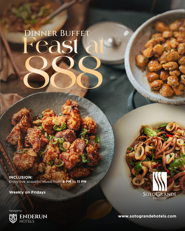 SotoGrande Baguio — Feast at 888 Dinner Buffet Campaign
