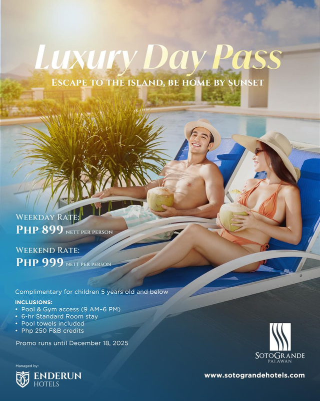 SotoGrande Palawan — Luxury Day Pass Campaign